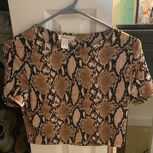 Leopard Print Top